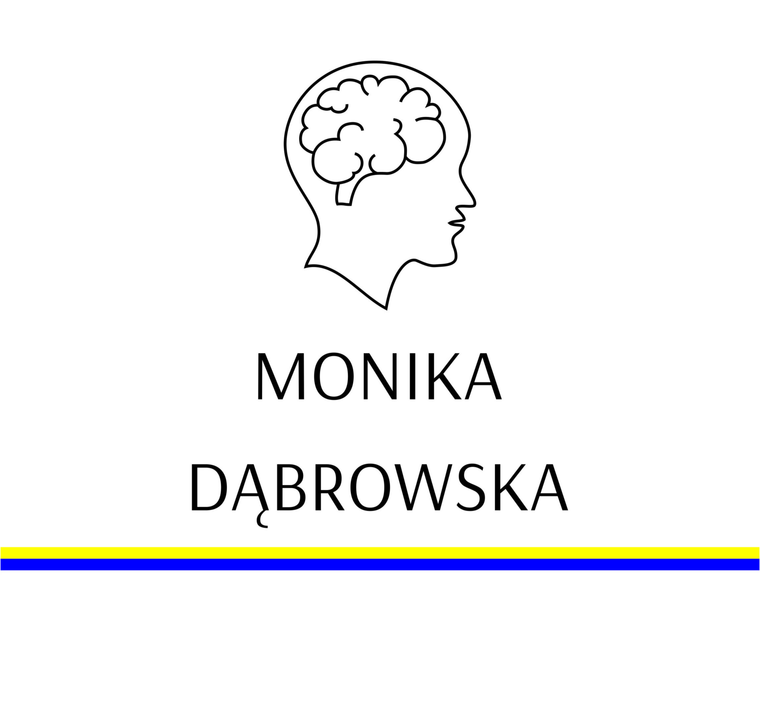 Monika Dąbrowska sticky logo